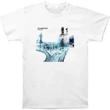  Beyaz Radiohead Ok Bilgisayar CD Lp Vinil Poster Rainbows Thom Yorke Kid Askılı Kali
