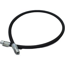 Karbeyaz Hidrolik Damper Hortumu  5/8 Vidalı - New Holland - Massey Ferguson - Erkunt - Tümosan - Steyr-Başak - 150CM -   1  Adet