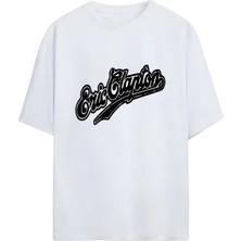  Eric Clapton Tasarımlı Unisex Oversize T-Shirt