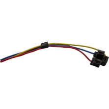 Erimti Atom Far Fişi Kalın 1,5mm Kablo Lehimli  7000040 - New Holland - Massey Ferguson - Erkunt - Tümosan - Steyr-Başak - 9700380015 -   1  Adet