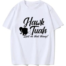  Beyaz 90'lar Sıcak Satış Şahin Tuah 24 That Thang'a Tükürmek Vintage T O B