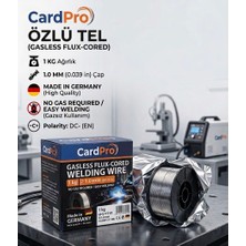 Cardpro Gazsız Gazaltı Kaynak Teli 1.0 mm 1 kg Orjinal