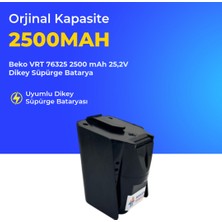 Ümit Maker Beko Vrt 76325 2500 Mah 25,2V Dikey Süpürge Batarya