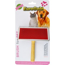 Kmrsfres Eurogold   Köpek Tahta Saplı Fırça L