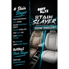 Koltuk ve Döşeme Temizleyici - Stain Slayer - Zorlu Lekelere Karşı Etkili Genel Temizlik Spreyi 400 ml | Buffboyz