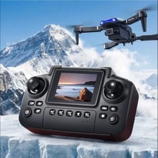 Tastech R09-S Drone Kameralı Ekranlı Kumandalı Yedek Bataryalı Quadcopter Hd Kamera App Destek
