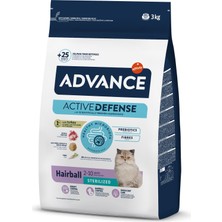 Kmrsfres Advance Cat Sterılızed Haırball 3 kg