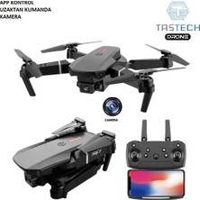 Tastech 720P Kameralı Drone E88 Katlanabilir Uzaktan Kumandalı App Destekli Quadcopter