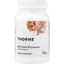 Thorne (Özelsporcugıdaların'dan !!) Milk Thistle Phytosome 90 Capsul (180 Mg Per Capsule).orj Abd Menşei.