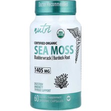 Nutri, Organic Sea Moss Greens & Superfoods 60 Organic Capsules