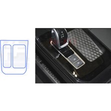 Buççin Online Mağaza Chery Tiggo 7 Pro Comfort Uyumlu Vites Etrafı Piano Black Tpu Koruma 2023-2024