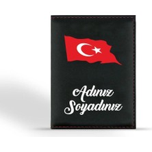 Buççin Online Mağaza Ruhsat Kabı Türk Bayraklı
