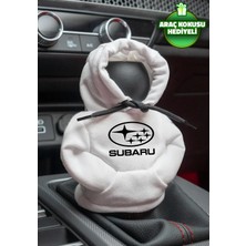 Buççin Online Mağaza Subaru Logo Beyaz Vites Hoodie Araç Vites Kıyafeti Vites Poları Oto Aksesuarı Vites Topuzu Sweat