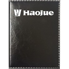 Buççin Online Mağaza Haojue Logolu Siyah Ruhsat Kabı