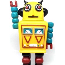 Eco Lounge Decotown Nostaljik Sevimli Uzaylı Robot Şeklinde Figür Biblo