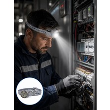 Nevamel® Yüksek Parlaklıklı LED Kafa Feneri Gece Çalışmaları Için Yüksek Parlaklıklı