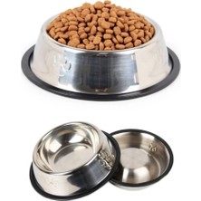 Eco Lounge Paslanmaz Çelik Metal Mama Kabı 15 Cm.