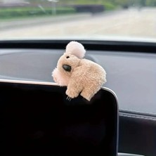 Buççin Online Mağaza Kahverengi Sevimli Koala Araç Süs Saç Tokası Araba Kadın Laptop  Aksesuar Sevimli Hayvan