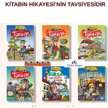 5.6. Sınıf-  Güzel Ülkem Türkiye 1-2-3-4, Bursa Çılgın Gezginin El Kitabı, Harikalar Diyarı Istanbul(6kitap)
