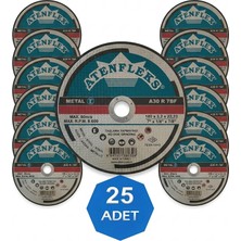 Aten 230-180X3,2X22-23 mm Fleks Düz Metal Kesme Diski (Taş)