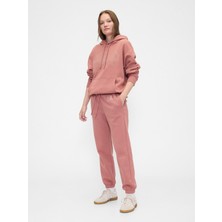 Gap Kadın Açık Pembe Gap Logo Fleece Jogger Eşofman Altı