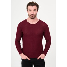MCR Lase Slim Fit Bisiklet Yaka Uzun Kollu Erkek Triko