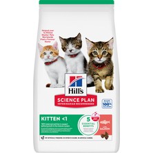 Hill's Science Plan Kitten Somonlu Yavru Kedi Maması 7kg/evcil Hayvan Göz Mendili Hediyeli