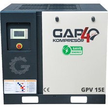GAP Kompresör Vidalı Inventörlü Hava Kompresörü 15 Hp (Tek Makine)