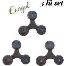 Cangül Home Mobilya Bağlantı Aparat 3 Lü Set