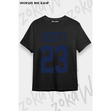 Unisex Oversize Kalıp One Tree Hill,nathan's Jersey Tasarım Baskılı Tshirt