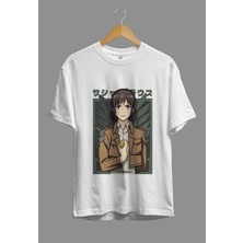 Bol Kalıp Attack On Titan Sasha Braus Anime Karakter Baskılı Tasarım Tişört