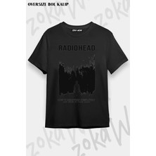 Unisex Oversize Kalıp Radiohead Disappear Tasarım Baskılı Tshirt