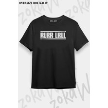 Unisex Oversize Kalıp Drummer Paradiddle Rudiment Tasarım Baskılı Tshirt