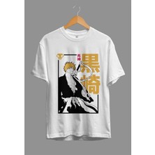 Bol Kalıp Bleach Ichigo Kurosaki Özel Tasarım Anime Tişört