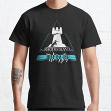 Bol Kalıp Arknights - Rhodes Island Logo Tasarım Baskılı T-Shirt