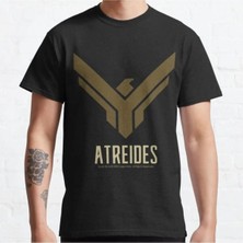 Bol Kalıp Unisex Atreides House Art Design Dune (2020 Film) Tasarım Baskılı Tshirt