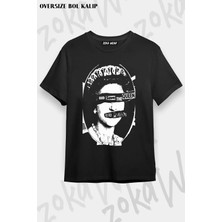 Unisex Oversize Kalıp Sex Pistols Tasarım Baskılı Tshirt