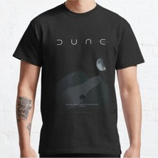Bol Kalıp Unisex Dune Arrakis Night Outs Tasarım Baskılı Tshirt