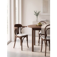 Gazzini Furniture Thonet Kolçaklı Klasik Ahşap Sandalye