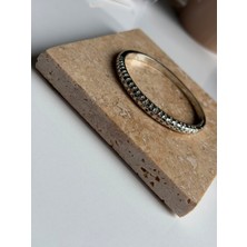 Luckyb Store Silver Renk Renkli Taşlı Kelepçe