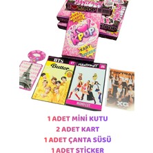 Oyun Kafası K-Pop I Love Manifest Blackpink Army - 1 Adet Mini Kutu (2 Kart 1 Adet Sticker 1 Adet Çanta Süsü)