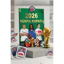 Oyun Kafası 2026 Dünya Kupası Sticker Albümü - 16 Sayfa Futbolcu Çıkartma Albümü
