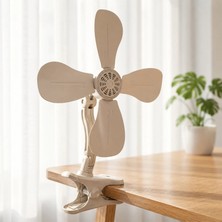 Nevamel® Masaüstü Vantilatör - Güçlü Klipsli - 5 Pervaneli