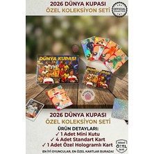Oyun Kafası 2026 Dünya Kupası Haydi Bizim Çocuklar Futbol Maç Kartı - 1 Mini Kutu (4 Kart + 1 Özel Hologramlı)