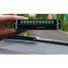 Buççin Online Mağaza Eclipse Cross 2018-2019-2020-2021-2022 Otopark Numaratörü-Telefon Numarası Göstergesi
