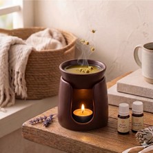 Singularis Premium Çanaklı Seramik Buhurdanlık - & Ev Dekorasyonu & Aromaterapi Mumluk