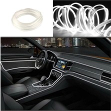 Buççin Online Mağaza Araç Içi Torpido Ledi Şerit LED Ip LED Neon Beyaz 2 Metre
