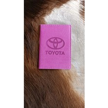 Buççin Online Mağaza Toyota Deri Dikişli Araç Ruhsat Kılıfı Kabı Oto Ruhsatlık Araba Ruhsat Koruyucu