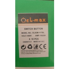 El-Max Elmax Işıklı Ikiz Buton 10'lu ELX2M-11TBL