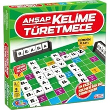 Oyun Kafası Ahşap Kelime Türetmece